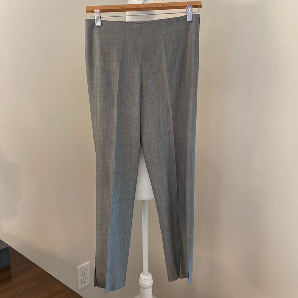 GUNEX 100% Virgin Wool Gray Pants Made in Italy 🇮🇹